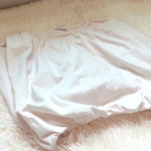 Zara white sleeveless shirt
